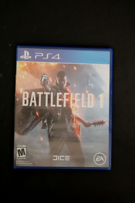 Battlefield 1 (PlayStation 4, 2016) CIB COMPLETE IN BOX