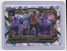 2023 Panini Prizm WWE Cracked Ice Andre Chase #46