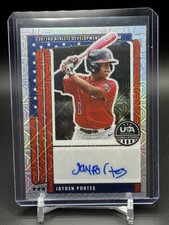 Jayden Portes Auto Red /25 2026 STARS & STRIPES 14U Dev Team Sigs #NTS-JP