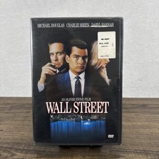 Wall Street (DVD, 1987, Widescreen) Michael Douglas Charlie Sheen Brand New