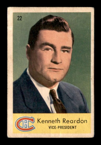 Ken Reardon #22 1959 Parkhurst card