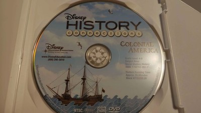 Disney History Connections - Colonial America (DVD) Educational