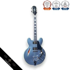 Epiphone Ubukata ES-355 Ver.2 Pelham Blue Electric Guitar 57 Classic Pickups