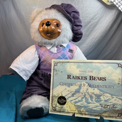 Large 19 Inch Raikes Bear - Arnold (Palmer) # L6465/15000 W/Cert. of Auth.