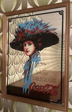 Coca Cola Spiegel 30 x 40 cm (sehr gut) M+F