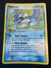 Vaporeon SWIRL 19/115 Holo Rare Unseen Forces Pokemon Near Mint TCG Card