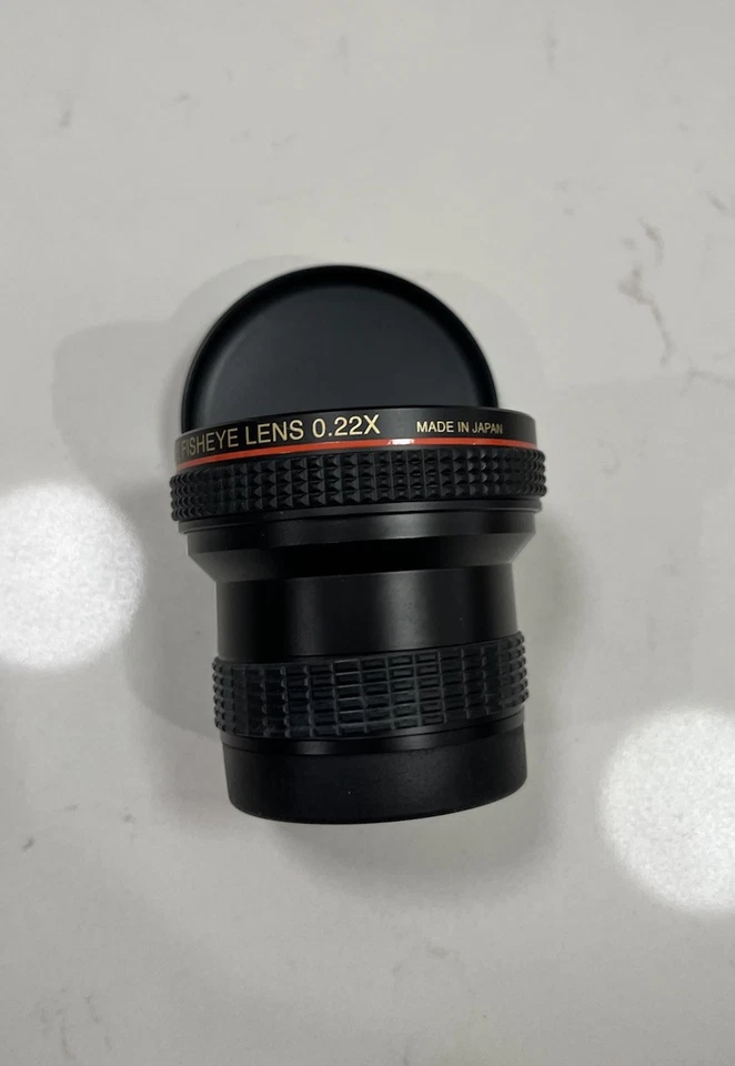 Opteka Super Wide Fish Eye .22x Camera Lens Made In Japan EUC - Image 3 of 4