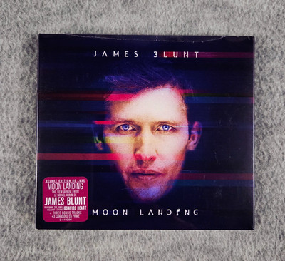 James Blunt Moon Landing CD Deluxe Edition Digipak bonus 3 tracks 2013 NEW