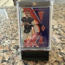 2024 Panini Phoenix Franchise Future Material Joe Burrow #FFM-JBW Blue /49 (MEM)