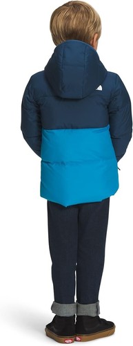The North Face Kids' North Down Hooded Jacket, Shady Blue, 7 - Picture 2 of 4