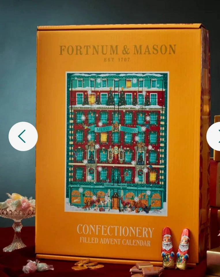 Fortnum And Mason Piccadilly Wooden House Filled Advent Calendar  - Image 3 of 4