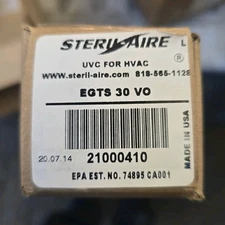 Steril-Aire UVC Lamp for HVAC Air Purifier EGTS 30 VO Replacement Bulb 21000410