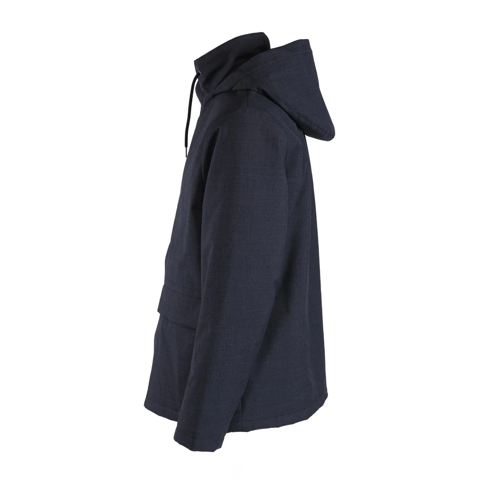 Sandro Paris Men's Jacket Size L Parka Wool Blend SHPMA00289 - Image 4 of 4