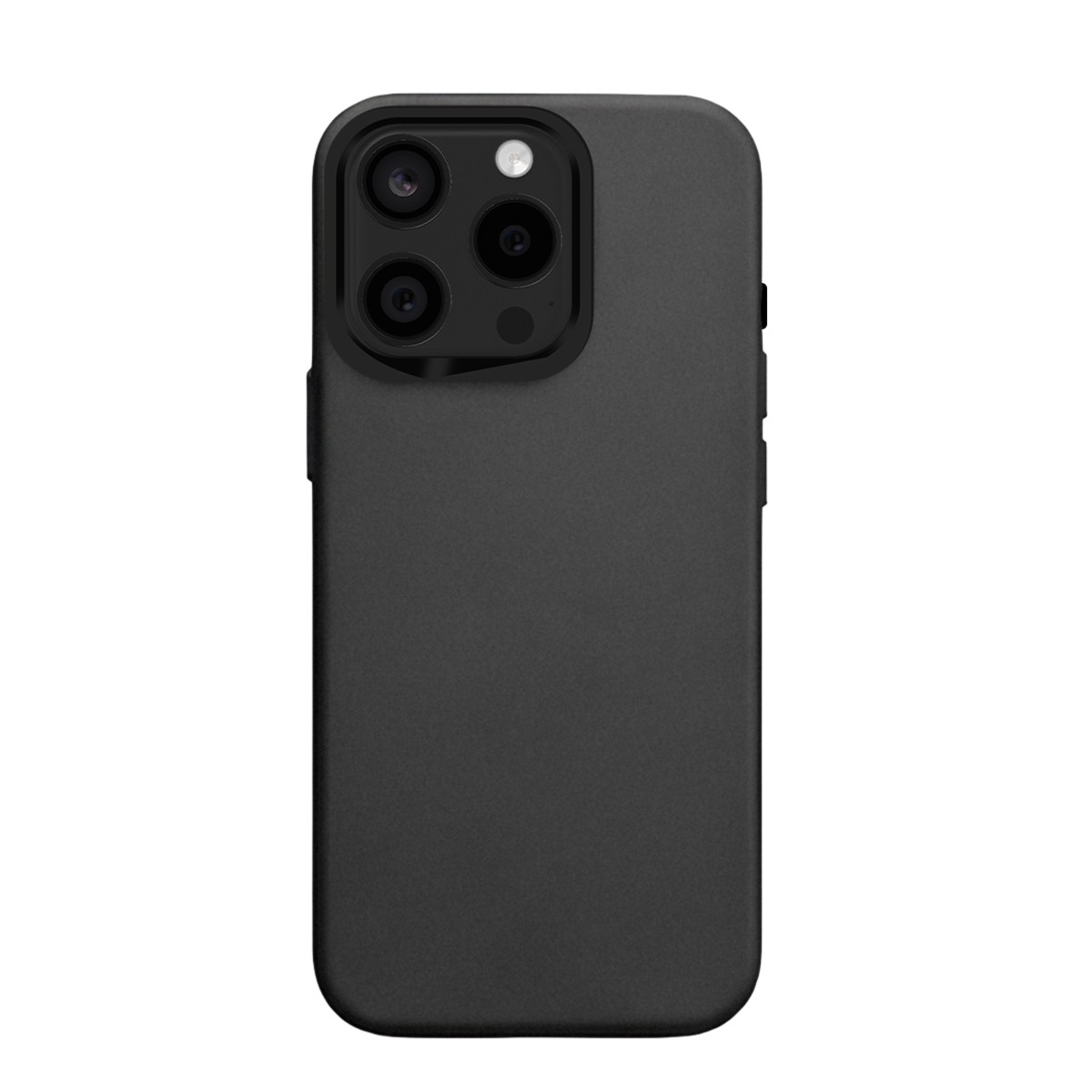 Coque iPhone 15 Pro antichoc SolidX compatible charge sans fil magsafe noir