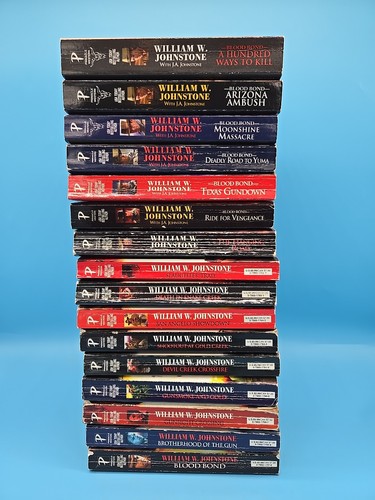 Blood Bond Complete Series - William W Johnstone - Lot of 16 PB Western Books - Picture 2 of 21