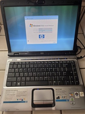 Vintage HP Pavilion dv2500 14.1'' Notebook   Windows Vista Home Premium