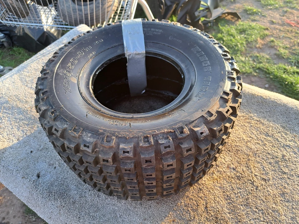 NOS KINGS TIRE 18 9.50 8 K329 ATV QUAD MOWER TIRE TYRE DATE CODE 4405 — 第 2/4 张图片