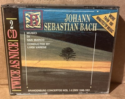 Johann Sebastian Bach (1685-1750) Brandenburg Concertos 1-6 (2CD s) Luigi Varese