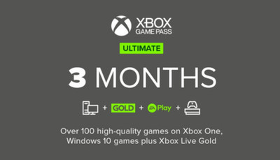 Xbox Game Pass Ultimate 3 Months (Europe-Key)