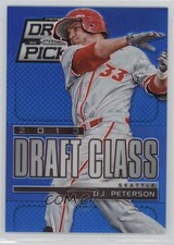 2013 Panini Prizm Perennial Draft Picks Class Blue 3/75 DJ Peterson #112 1s8