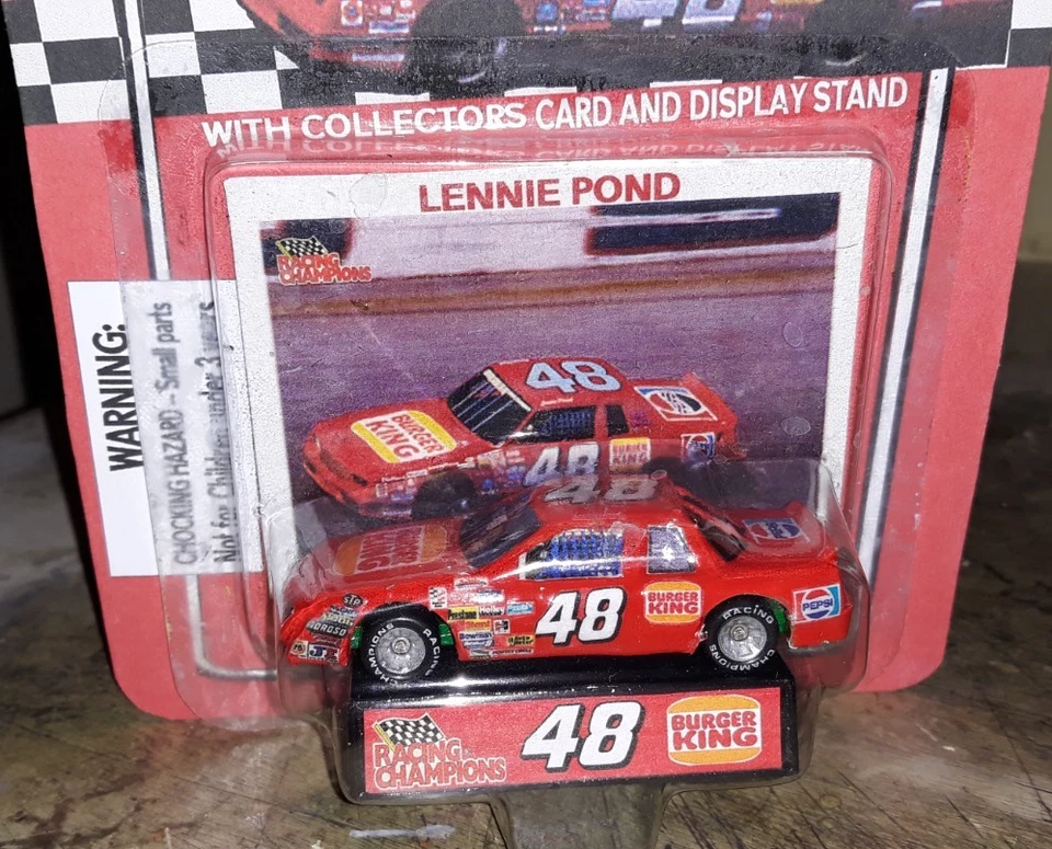 Lennie Pond #48 Burger King Racing Champions Custom made NASCAR - Photo 4/4
