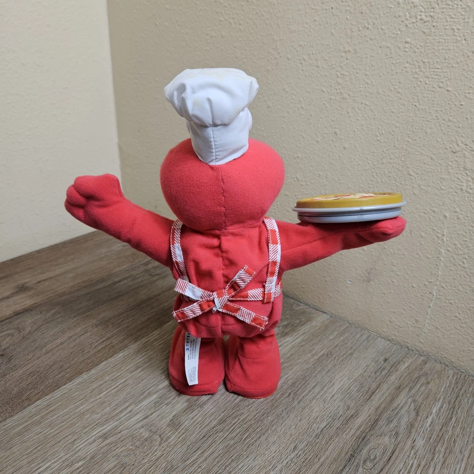 2006 Elmo Sesame Street Pizza Pie Maker Chef Sings & Dances *** TESTED & WORKING - Image 4 of 4