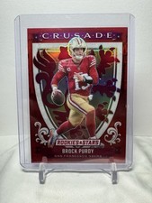 Brock Purdy 2025 Rookies And Stars Crusade Red /99