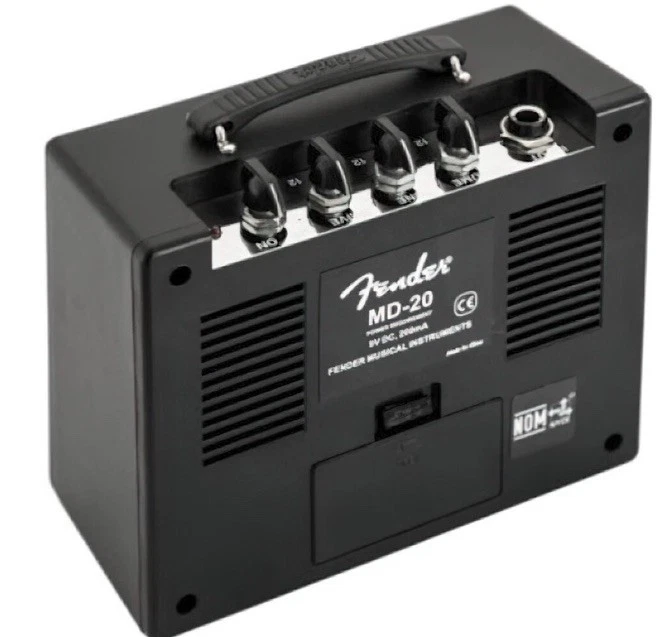 Fender Mini Deluxe Electric Guitar Amplifier MD-20 Practice Amp MD20 W/9V Batt. - Image 2 of 4