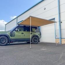 2.5m side awning pull-out camping canopy shade fold-away for New Defender L663