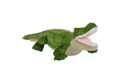 Cuddlekins Eco Alligator, Plüschtier, 30 cm, Plüschtier, Polsterung