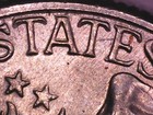 1976 D Bicentennial Quarter Error Coin Die Break Obverse Die Crack Reverse — photo 5