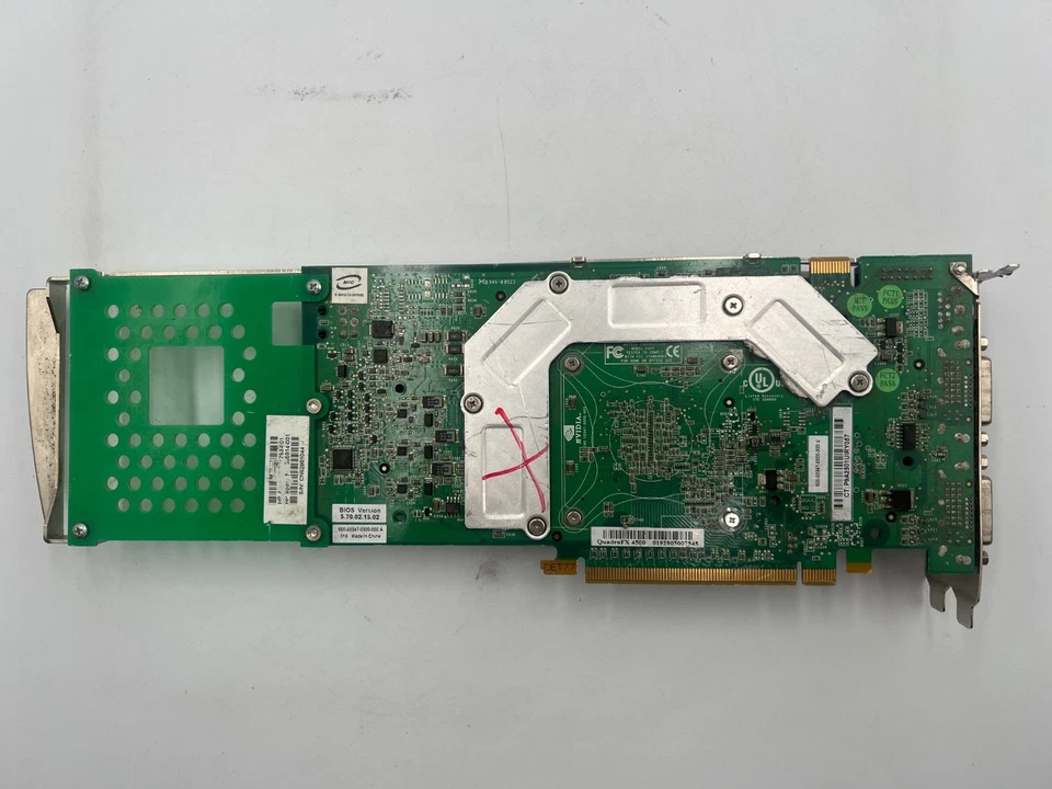 HP NVIDIA Quadro FX4500 512MB PCIe Dual DVI HP GRAPHICS CARD - Image 2 of 4