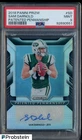 2018 Panini Silver Prizm Patented Penmanship Sam Darnold RC AUTO 7/10 PSA 9