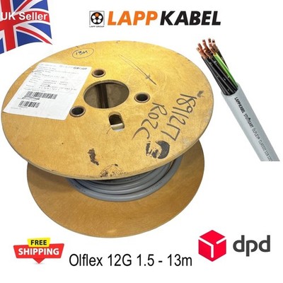 12G 1,5mm Multicore Kabel LAPP Kabel Olflex 110 CY 13mt Länge auf Trommel Elektro