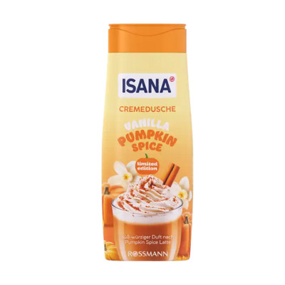 ISANA Cremedusche Vanilla Pumpkin Spice 300ml | Limited Edition - Neu, OVP