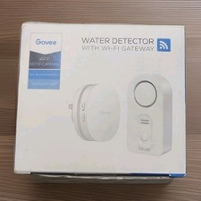 Govee WiFi Water Sensor 1 Pack, Smart Water Leak Detector 100dB Adjustable Alarm