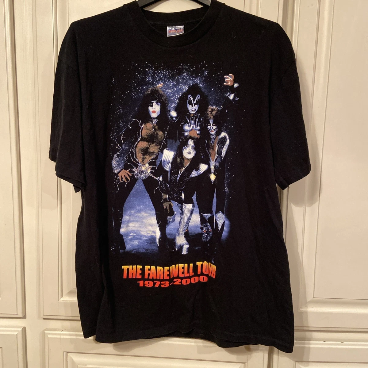 Kiss Tour T Shirt In Men's Vintage T-Shirts for sale | eBay
