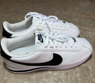 Nike Cortez Basic 2018 Leather  ClassicWhite/Black-819719 100 Men Size 9 No Box