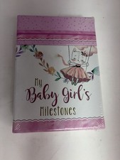 My Baby Girl  s Milestone Christian Art Gifts Photo Prop Cards Set Keepsake New