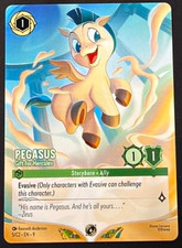 Pegasus - Gift for Hercules 5/C2	Disney Lorcana Tournament Promo Card DLPC DLC