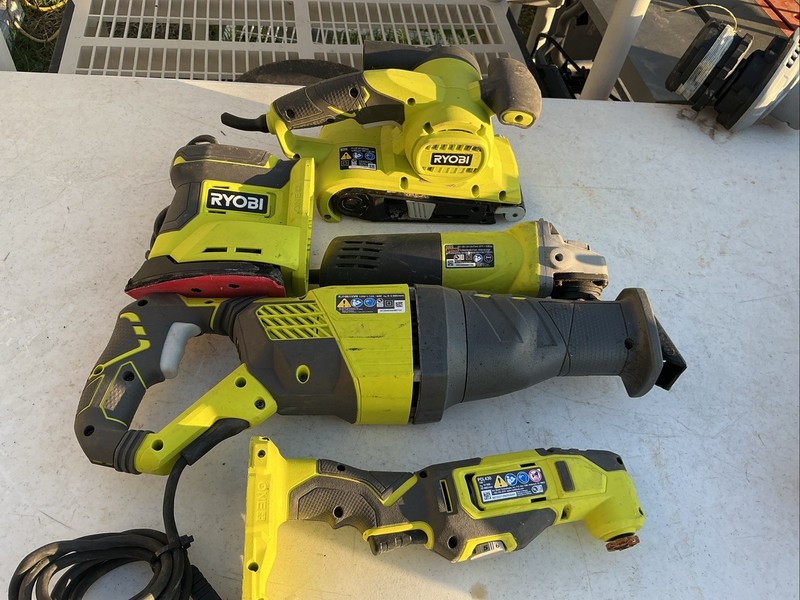 RYOBI TOOLS  MIX  Lot 5 ⭐️FOR PARTS⭐️