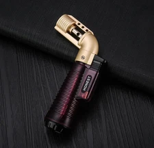 Inflatable Lighter Portable Transparent Mini Welding Gun Cigar Pipe Lighter Gift
