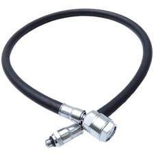Scubas Diving Equipment Low Pressure Rubber Hose Quick Release Connector Hose