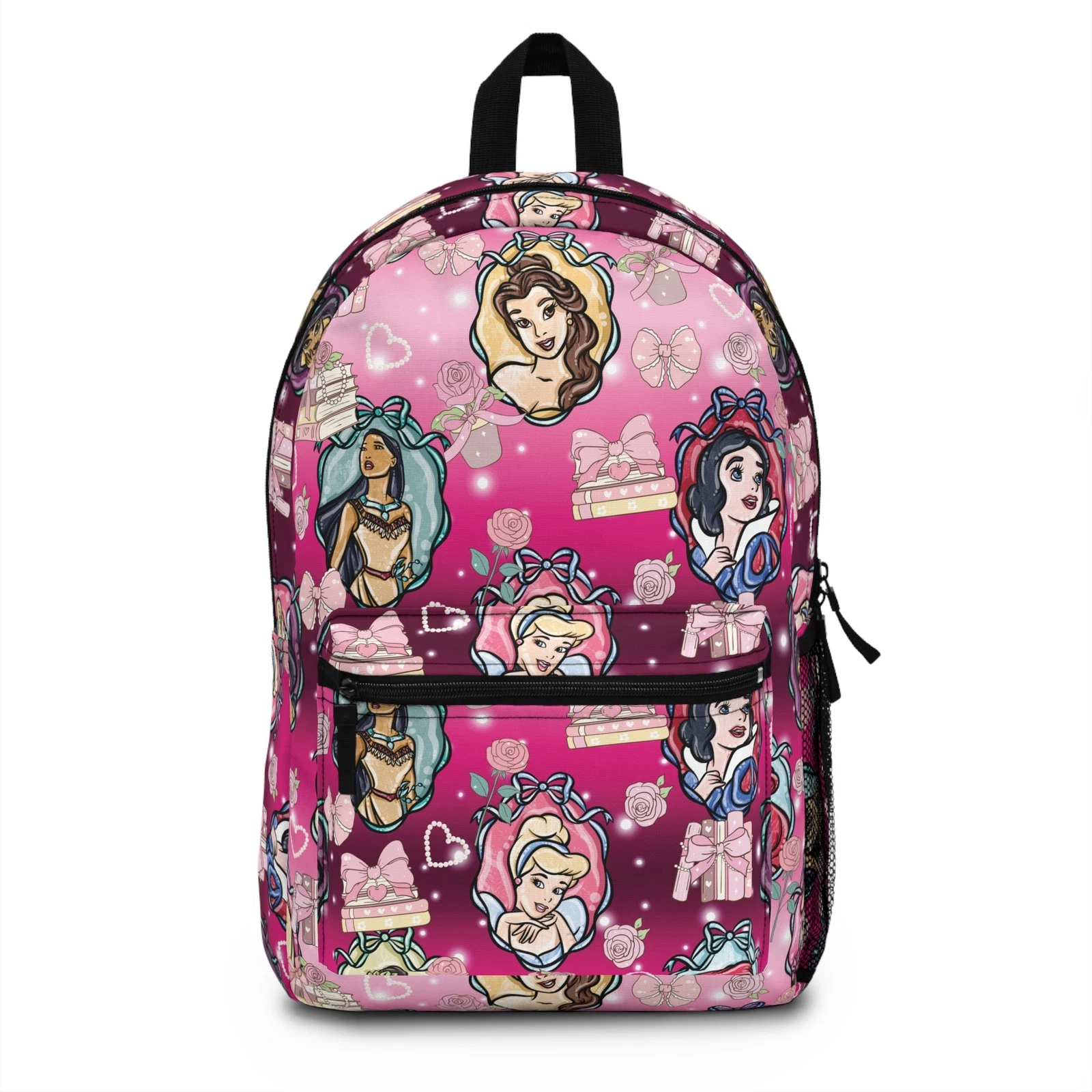 Disney Princess Backpack, Backpack for Kids, School Bag