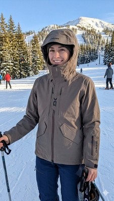Dakine Sender Stretch 3L Women's Size XS Ski/Snowboard Jacket ''Earth Gray'' NWT