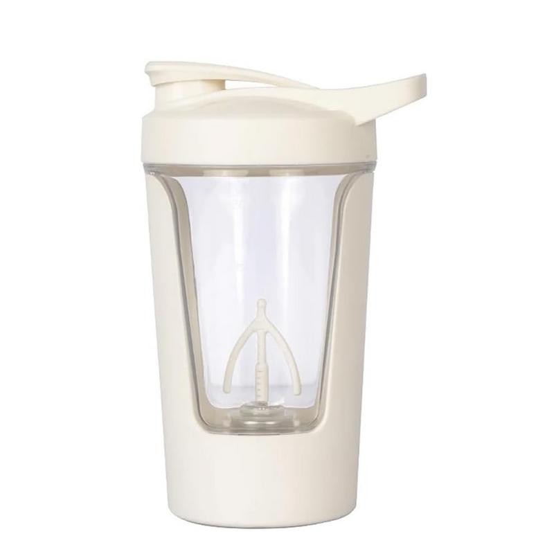 Electric Protein Shaker Bottle 15OZ Rechargeable BPA-Free Le