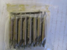 Prestige 60 deg. 1/4 x 7/64 x 2" Comb. DBL End Drill & Countersink - Lot of 25 