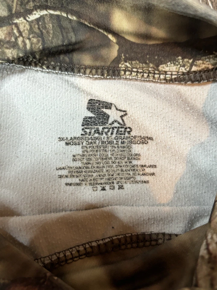 Mossy Oaks X Starter Realtree Breakup Infinity Camo Long Sleeve Shirt Size 3XL - Image 3 of 4