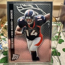 Todd DeVoe Broncos 2006 Topps DPP Chrome #110