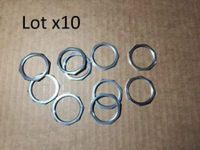 Lot of 10 / Allen-Bradley 800T-N241 Mounting Ring 30mm Push Button Octagonal